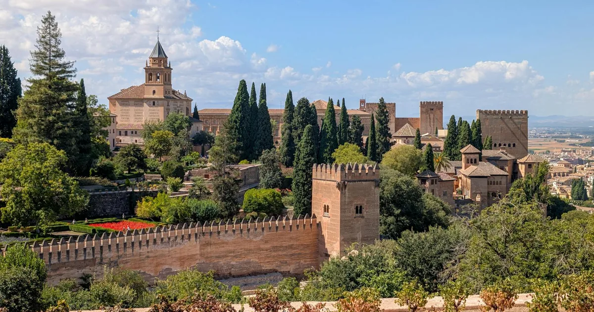 Alhambra w Granadzie, Hiszpania